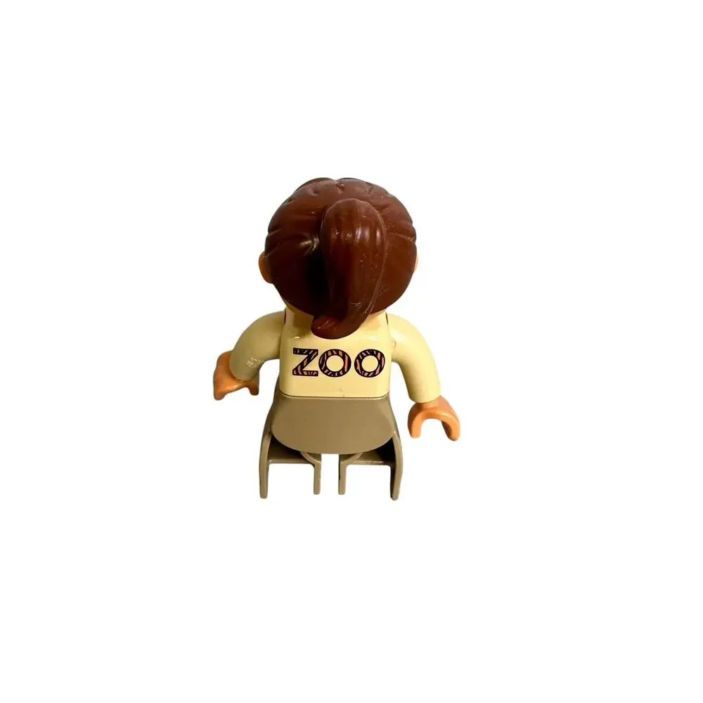 Lego Duplo Zoo Animals and Keeper Replacement Pieces Elephant Polar Bear Person